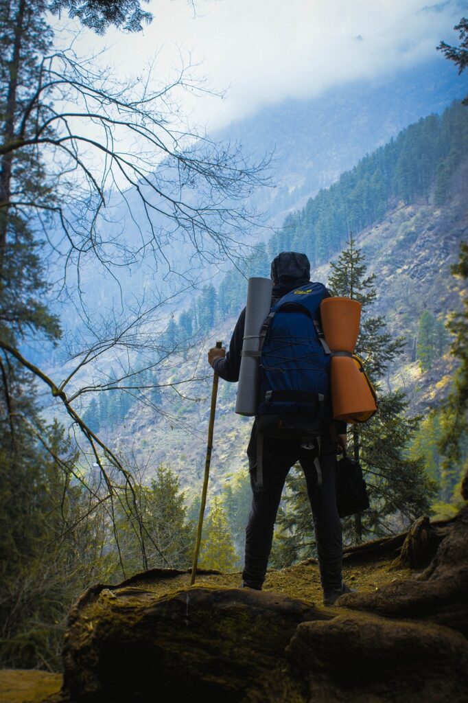man, mountains, trekking, hill, forest, snow, himalayas, kheerganga, himachal, adventure, clouds, peak, outdoors, nature, landscape, kheerganga, kheerganga, kheerganga, kheerganga, kheerganga, himachal, himachal, himachal